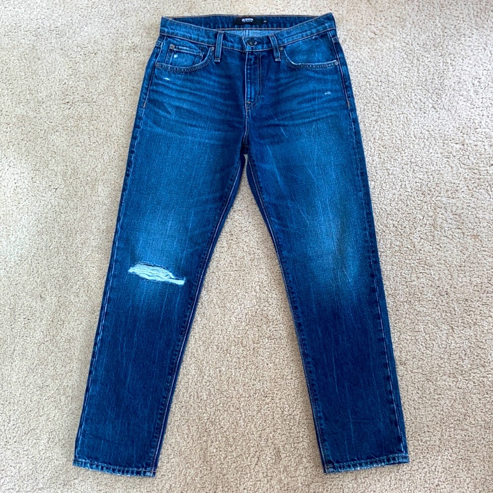 Hudson Distressed Jessi Boyfriend Jeans